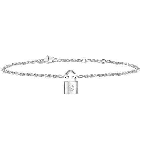 bracciale louis vuitton silver|lockit silver bracelet.